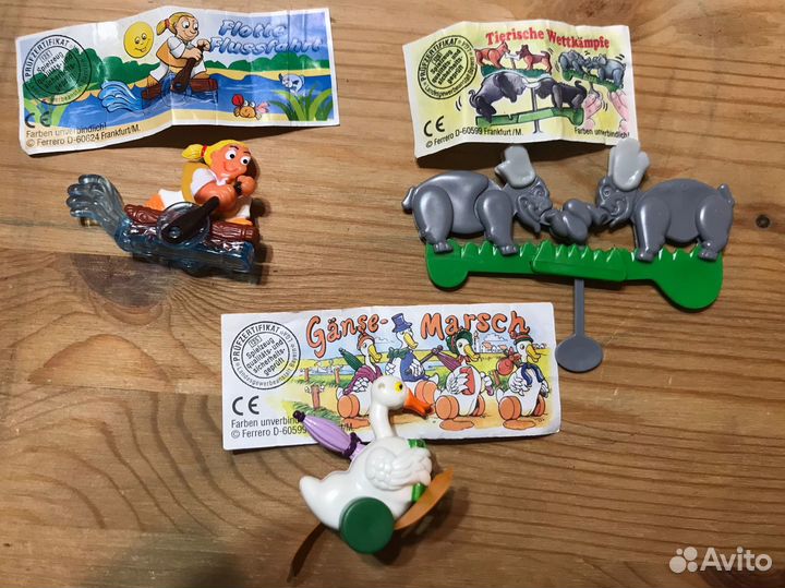 Игрушки из киндера