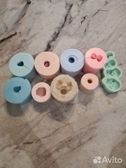 Силиконовые формы для мыла набор