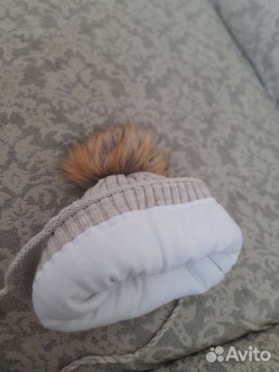 Зимняя тёплая шапка