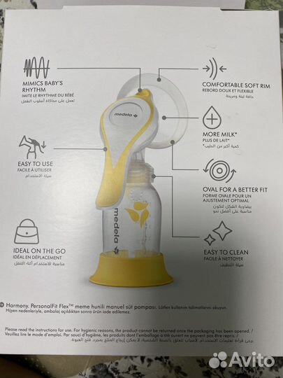 Молокоотсос medela ручной