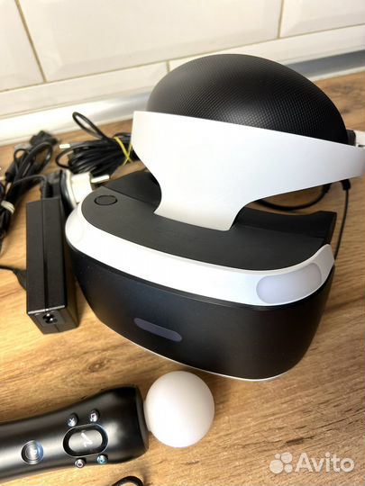 Шлем sony ps4 vr +мув+ переходник