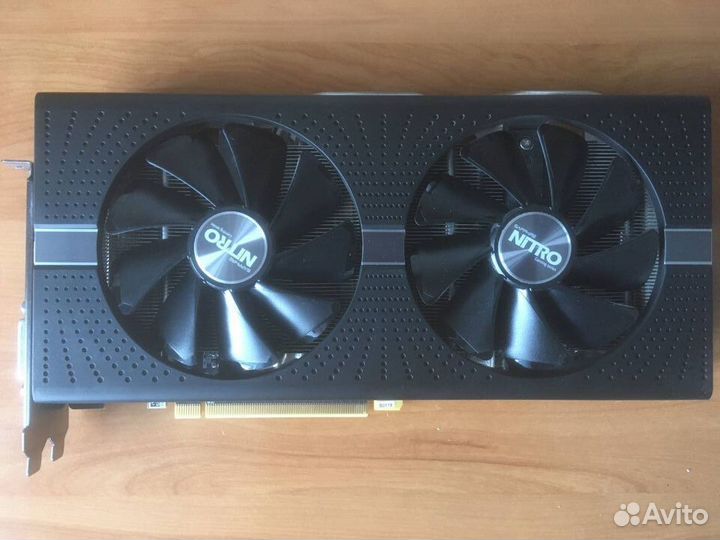 Видеокарта Sapphire AMD Radeon RX 580 nitro+ OC 8G