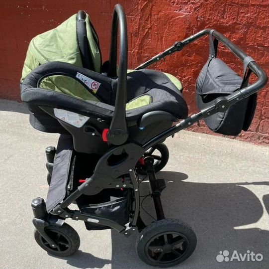 Коляска для двойни 3в1 Vikalex Colonella