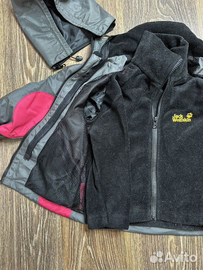 Куртка детская jack wolfskin