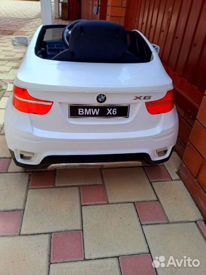 Детский электромобиль джип BMW