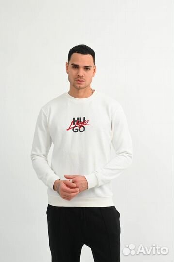 Свитшот hugo 3 цвета, размеры 46-54