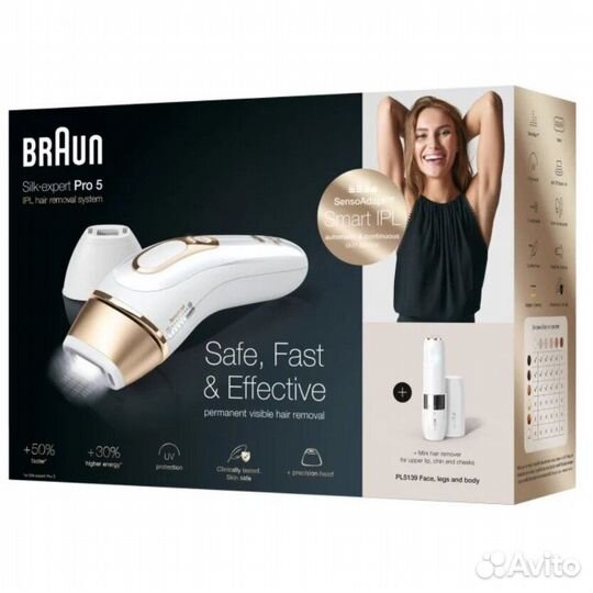 Новый Фотоэпилятор Braun PL5139 Silk-expert Pro 5