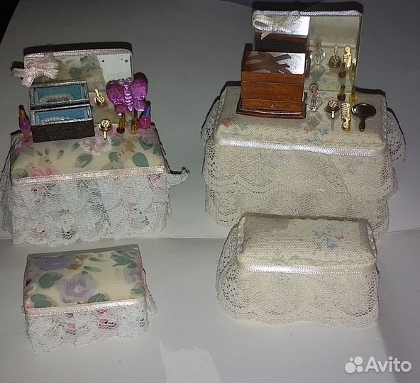 Набор мебели миниатюра для кукольного домика