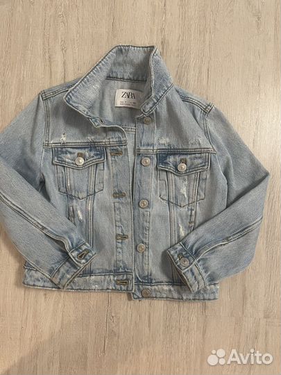 Джинсовка для девочки zara