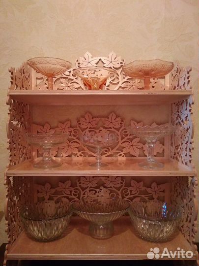 Вазочки для фруктов на ножках