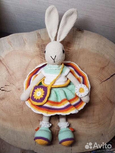 Зайка ручной работы