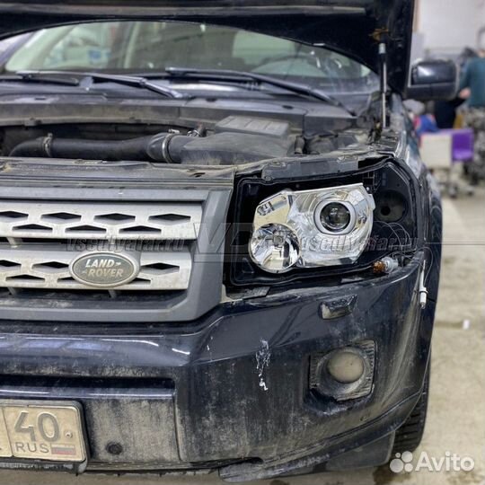 Переходные рамки для замены линз в фарах Land Rove