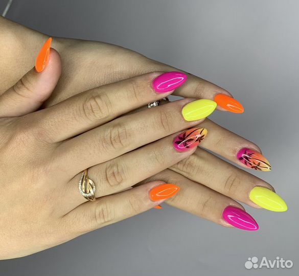 Маникюр,наращивание