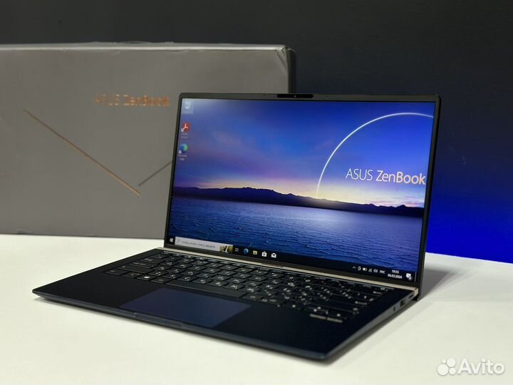 Asus ZenBook 14 IPS Core i7 SSD512g 8G озу MX150