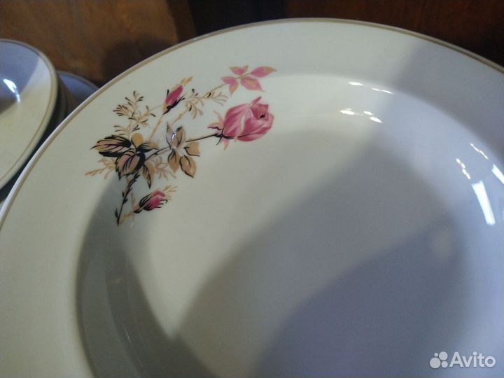 Столовый сервиз фарфор СССР Бордановичкий ф.з