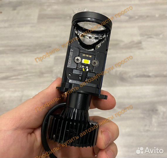 Led h4 лампы с линзой