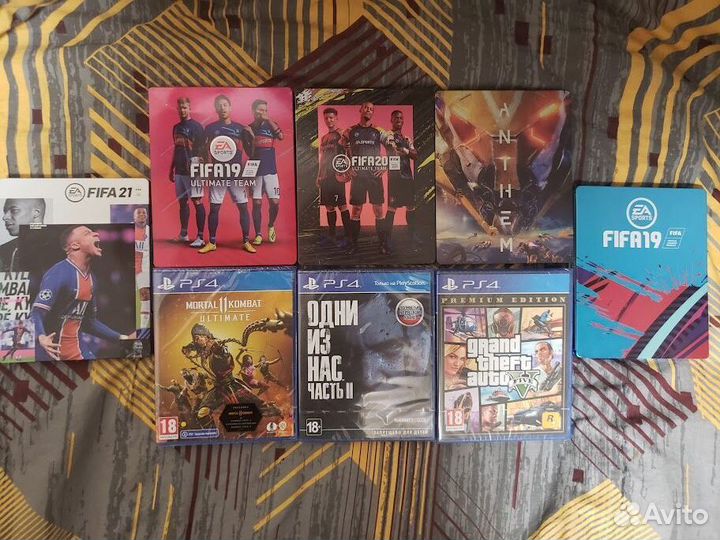 PS4 диски игры playstation 4 PS5 (список внутри )