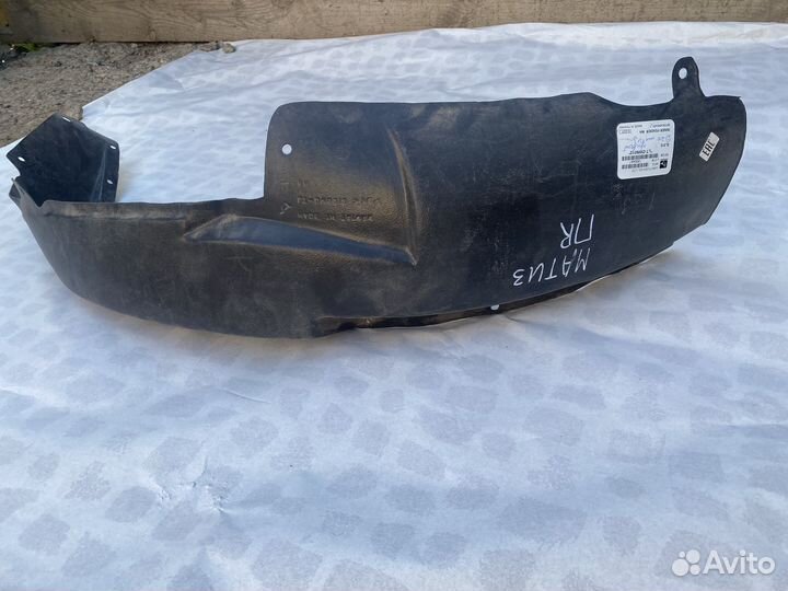 Передний правый подкрылок matiz део матиз локер