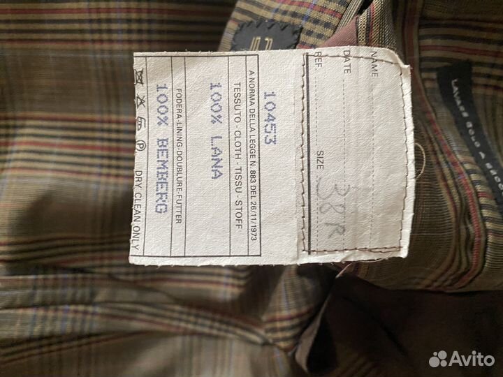 Пиджак винтаж Италия grandpa style