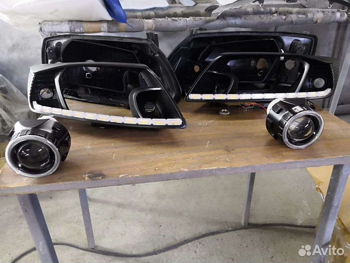 Ремонт фар, оптики, установка линз