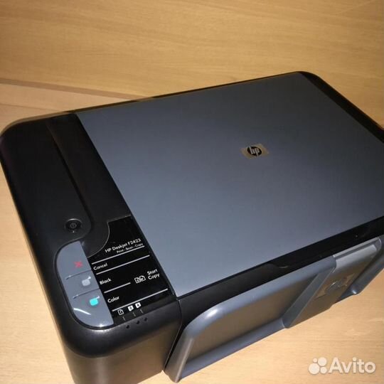 Мфу струйный HP DeskJet F2423, A4, цветной