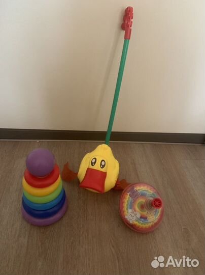 Пирамидка,утка-каталка