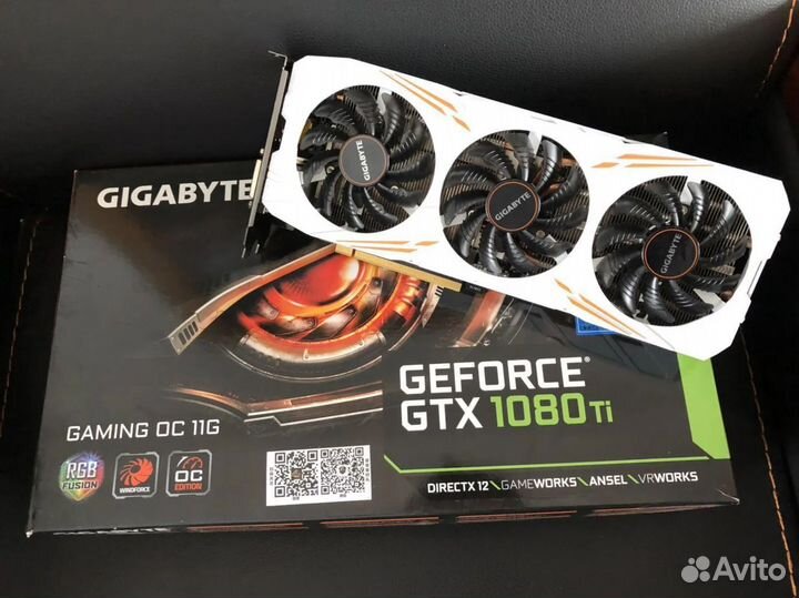 Видеокарта gtx 1080 ti 11 gb