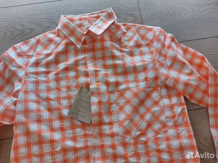 Две рубашки на мальчика 158