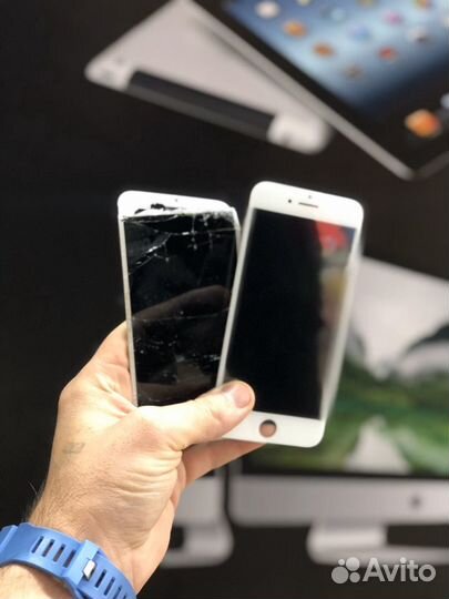 iPhone 7 экран как новый (белый)