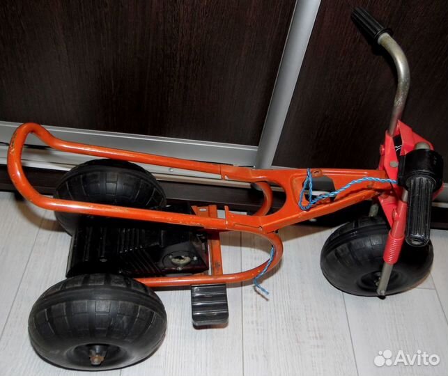 Детский мотоцикл Ижик (СССР). Раритет, некомплект