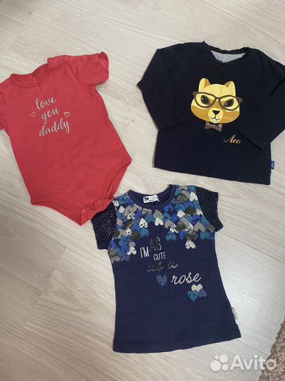 Вещи на девочку /мальчика р68/74/86