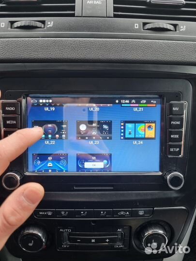 Магнитола volkswagen skoda