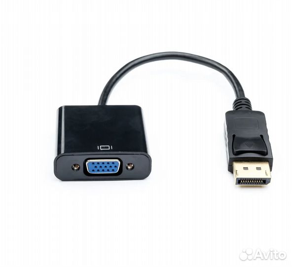 Переходник-адаптер Displayport - VGA 0,1м - Черный
