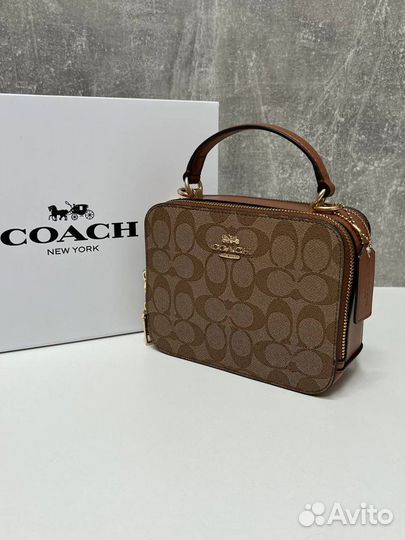 Сумка женская coach много цветов люкс