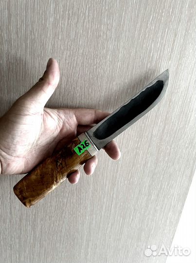 Нож якутский Кованный 110х18ш