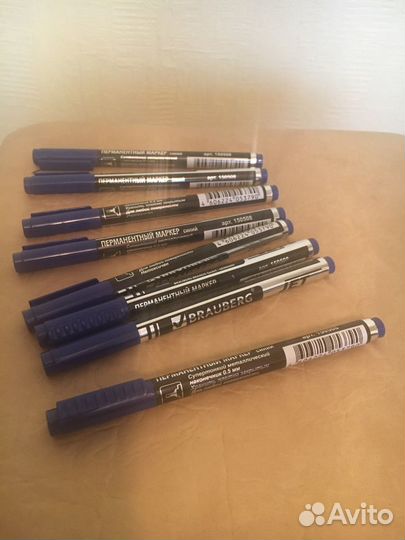 Перманентный маркер Brauberg