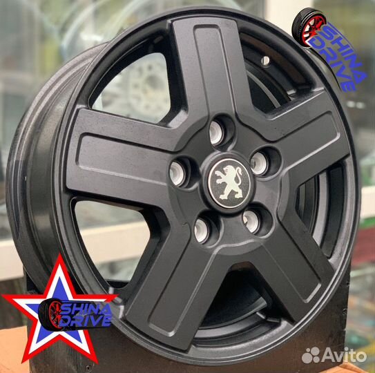 Диски Peugeot Boxer Bus R16 5x118 Black Matt