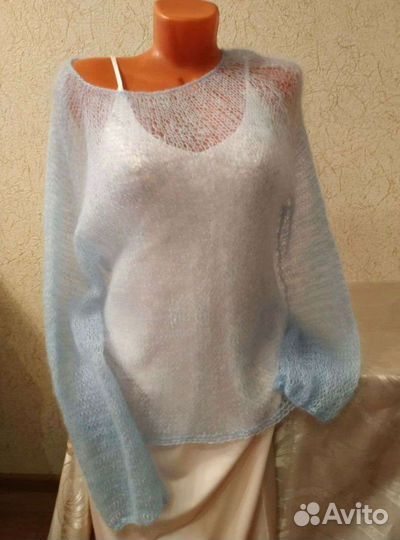 Вязание на заказ/джемпер/паутинка