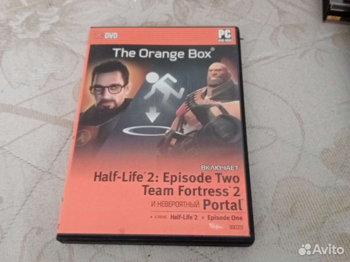 The orange box PS DVD