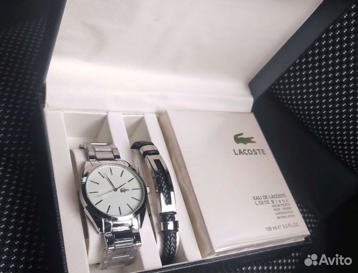 Подарочный набор для мужчин 3в1 Lacoste