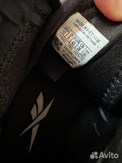 Ботинки демисезонные 41 размер Reebok Zig Kinetica