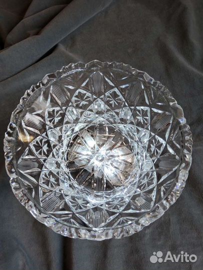 Хрустальная вазочка СССР