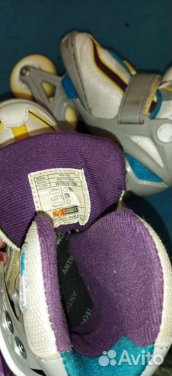 Роликовые коньки детские раздвижные