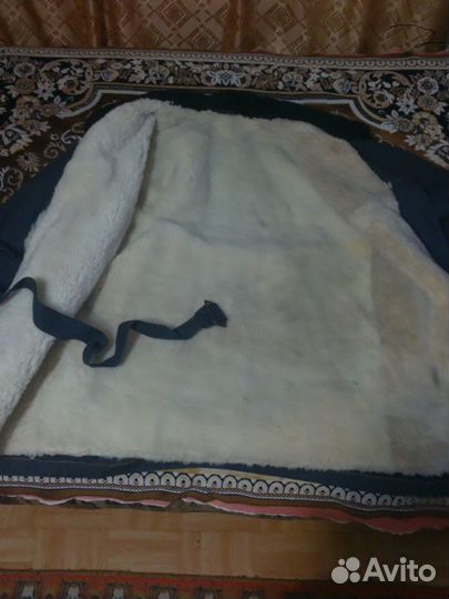 Цигейковое полупальто(шуба) -мужское