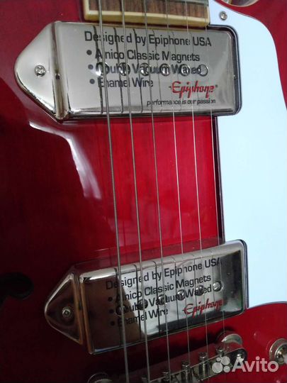 Джазовая электрогитара Epiphone casino coupe.Обмен