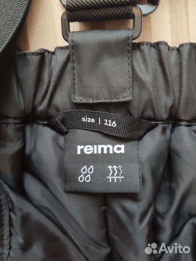 Зимние брюки для мальчика reima 116 см