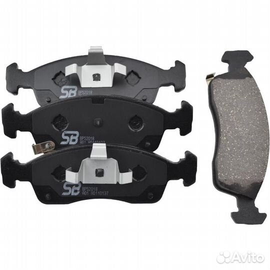 Колодки тормозные дисковые передние