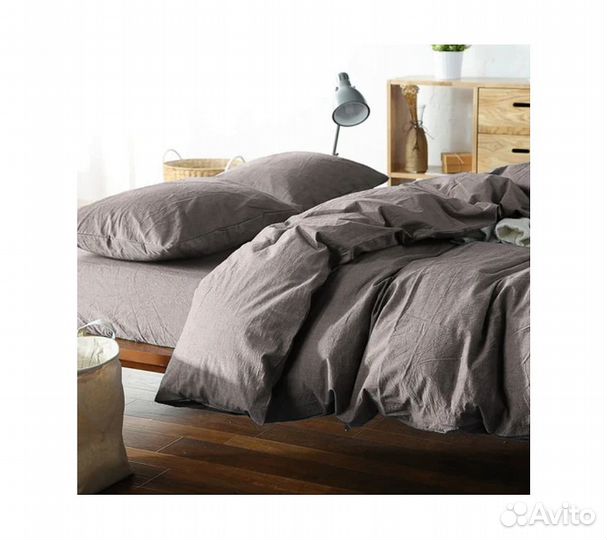 Постельное белье GoodNight Wash Cotton дуэт (с нав