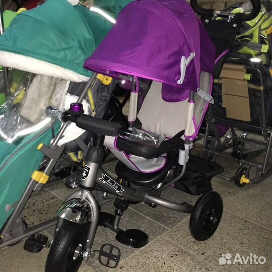 Вело traike 3 колеса Ручка подножка