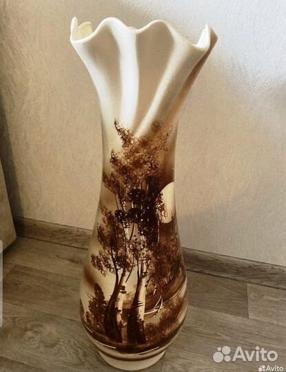 Вазы большие напольные, керамика